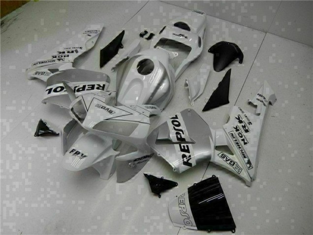 Buy 2003-2004 White Repsol CBR600RR Bike Fairing Kit Buy 2003-2004 White Repsol CBR600RR Bike Fairing Kit