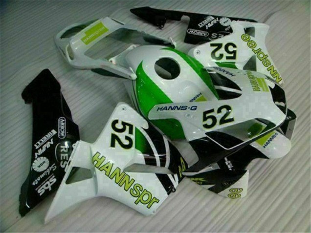 Buy 2003-2004 Green White Black Honda CBR600RR Bike Fairing Kit