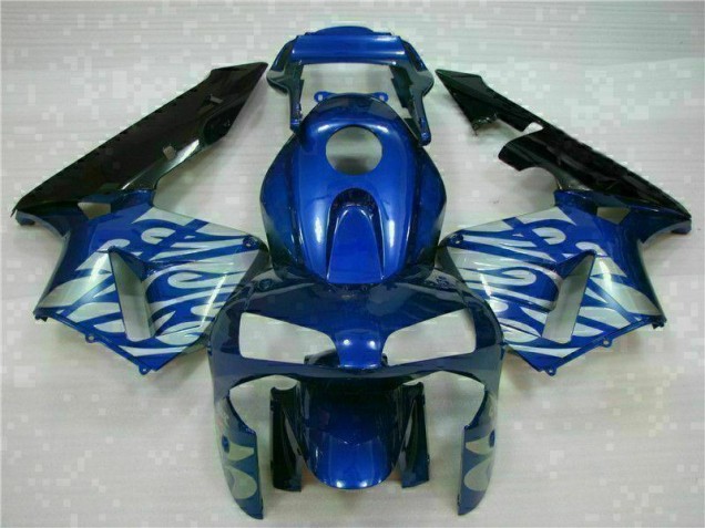 Buy 2003-2004 Blue with Silver Flame Honda CBR600RR Motorbike Fairing Buy 2003-2004 Blue with Silver Flame Honda CBR600RR Motorbike Fairing