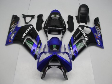 Buy 2003-2004 Blue Monster Kawasaki ZX6R Motorbike Fairing