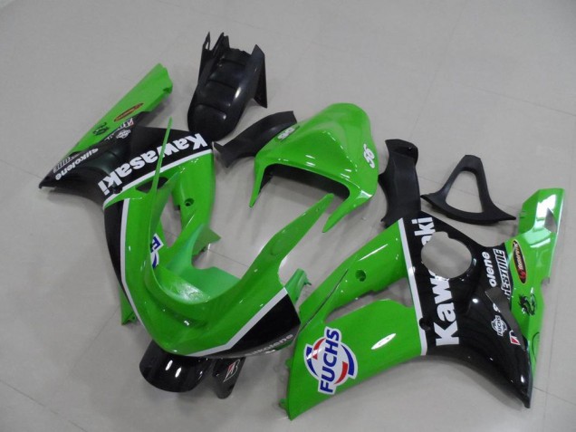 Buy 2003-2004 Green Fuchs Kawasaki ZX6R Motor Bike Fairings Buy 2003-2004 Green Fuchs Kawasaki ZX6R Motor Bike Fairings