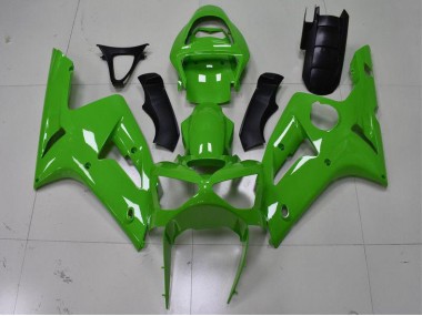 Buy 2003-2004 Green Kawasaki ZX6R Replacement Fairings