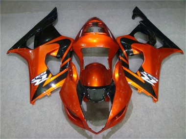 Buy 2003-2004 Orange Black Suzuki GSXR 1000 Fairings MF1748