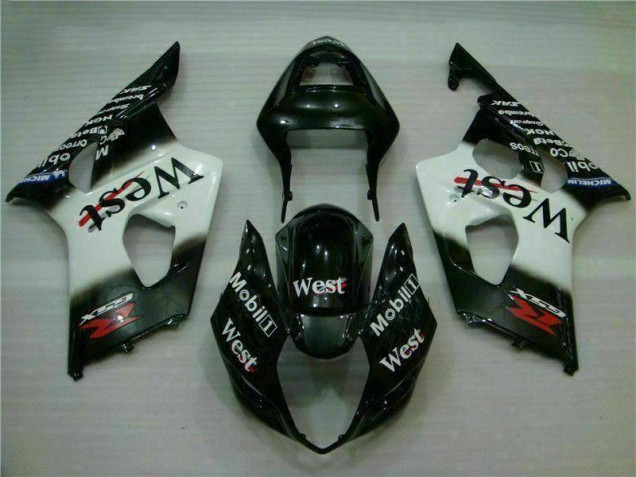 Buy 2003-2004 White Black Suzuki GSXR 1000 Motorbike Fairing