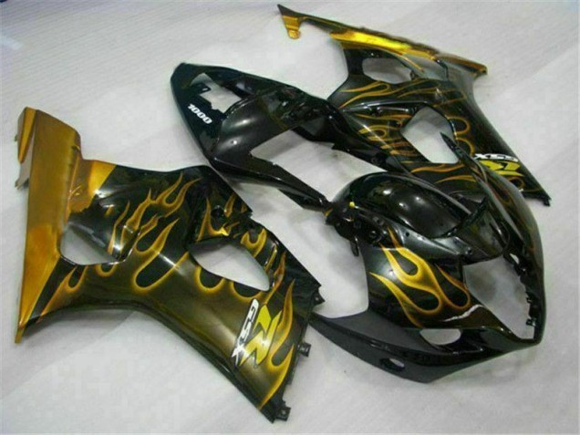 Buy 2003-2004 Gold Black Suzuki GSXR 1000 Motorcycle Fairing Kit Buy 2003-2004 Gold Black Suzuki GSXR 1000 Motorcycle Fairing Kit