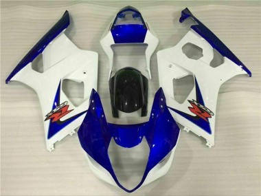Buy 2003-2004 White Blue Suzuki GSXR 1000 Bike Fairings