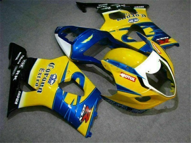 Buy 2003-2004 Yellow Blue Suzuki GSXR 1000 Bike Fairings Buy 2003-2004 Yellow Blue Suzuki GSXR 1000 Bike Fairings