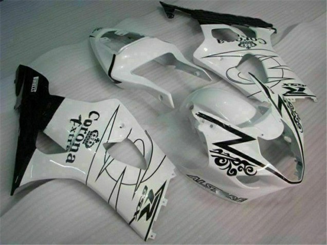 Buy 2003-2004 White Suzuki GSXR 1000 Motorcycle Bodywork Buy 2003-2004 White Suzuki GSXR 1000 Motorcycle Bodywork