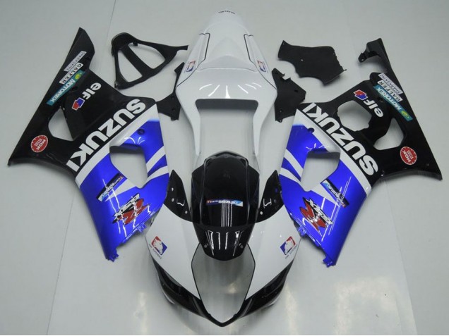 Buy 2003-2004 Blue White and Black Suzuki GSXR 1000 Bike Fairings Buy 2003-2004 Blue White and Black Suzuki GSXR 1000 Bike Fairings