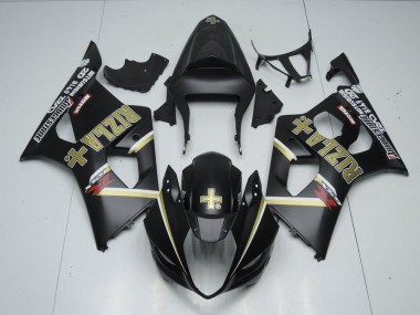 Buy 2003-2004 Matte Black Rizla Suzuki GSXR 1000 Motorbike Fairing