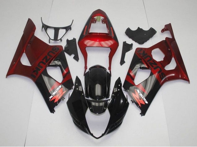 Buy 2003-2004 Black Red Suzuki GSXR 1000 Replacement Motorcycle Fairings Buy 2003-2004 Black Red Suzuki GSXR 1000 Replacement Motorcycle Fairings