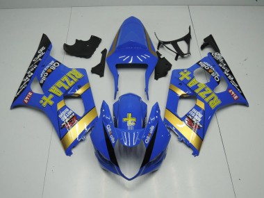 Buy 2003-2004 Blue Rizla Suzuki GSXR 1000 Motorcycle Fairings Kits