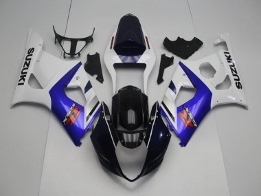Buy 2003-2004 Dark Blue Front and Blue Suzuki GSXR 1000 Motorcycle Replacement Fairings