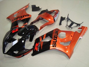 Buy 2003-2004 Orange and Black Suzuki GSXR 1000 Motorcycle Fairings