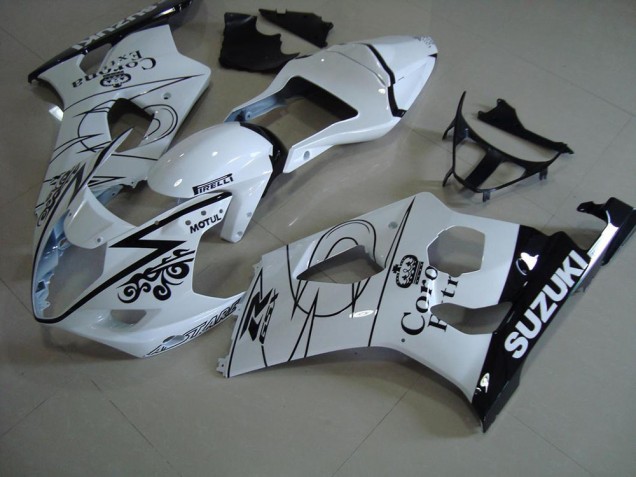 Buy 2003-2004 White Corona Suzuki GSXR 1000 Bike Fairings Buy 2003-2004 White Corona Suzuki GSXR 1000 Bike Fairings
