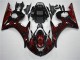 Buy 2003-2005 Black Red Flame Yamaha YZF R6 Motorcycle Fairing Buy 2003-2005 Black Red Flame Yamaha YZF R6 Motorcycle Fairing
