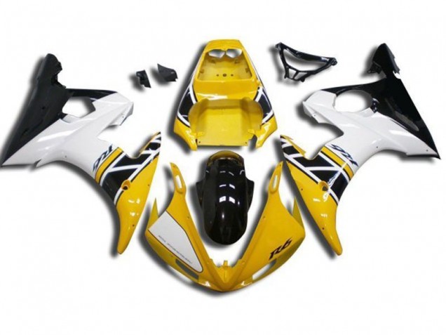 Buy 2003-2005 Yellow Yamaha YZF R6 Bike Fairings Buy 2003-2005 Yellow Yamaha YZF R6 Bike Fairings