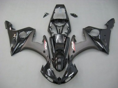 Buy 2003-2005 Contrast Black Yamaha YZF R6 Motorcycle Replacement Fairings