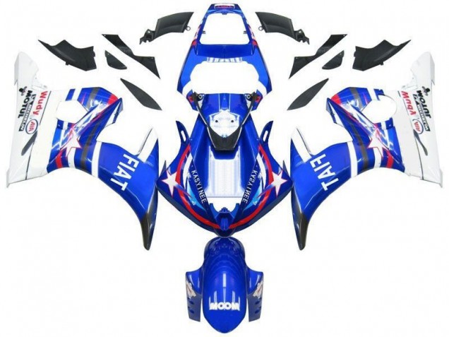 Buy 2003-2005 Blue Star Fiat Yamaha YZF R6 Motorcycle Fairing Buy 2003-2005 Blue Star Fiat Yamaha YZF R6 Motorcycle Fairing