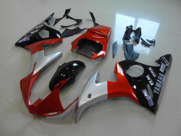 Buy 2003-2005 Orange Silver Black Yamaha YZF R6 Bike Fairings Buy 2003-2005 Orange Silver Black Yamaha YZF R6 Bike Fairings