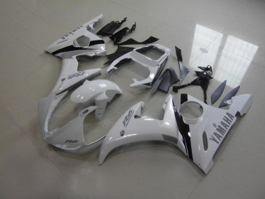 Buy 2003-2005 White and Grey Decals Yamaha YZF R6 Bike Fairing Kit