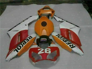 Buy 2004-2005 Orange Red Repsol 26 Honda CBR1000RR Motorcycle Bodywork