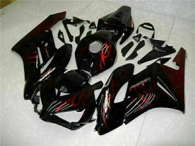 Buy 2004-2005 Red Flame Black Honda CBR1000RR Replacement Fairings Buy 2004-2005 Red Flame Black Honda CBR1000RR Replacement Fairings