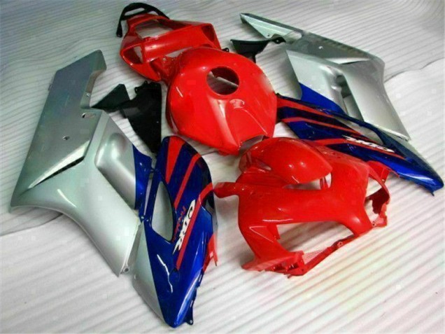 Buy 2004-2005 Red Silver Blue Honda CBR1000RR Motorcycle Fairings Kit Buy 2004-2005 Red Silver Blue Honda CBR1000RR Motorcycle Fairings Kit