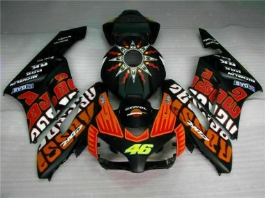 Buy 2004-2005 Black Orange Honda CBR1000RR Motorcycle Fairing Kits