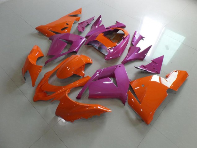 Buy 2003-2005 Orange and Pink Kawasaki ZX10R Motorcycle Bodywork Buy 2003-2005 Orange and Pink Kawasaki ZX10R Motorcycle Bodywork