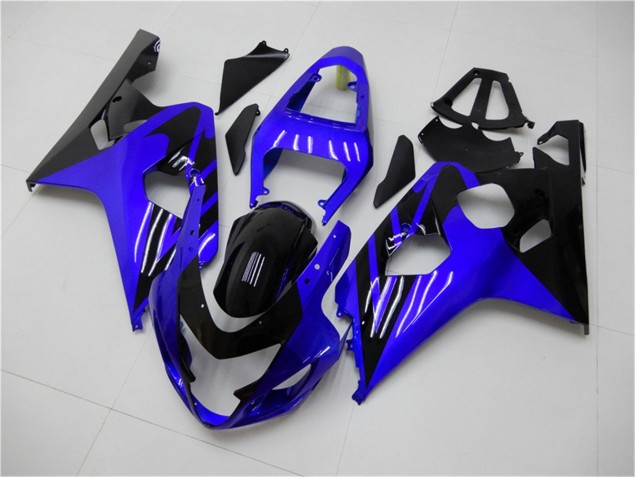 Buy 2004-2005 Blue Black Suzuki GSXR 600/750 Motorcycle Fairings Kits