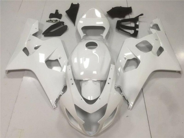 Buy 2004-2005 Glossy White Suzuki GSXR 600/750 Moto Fairings