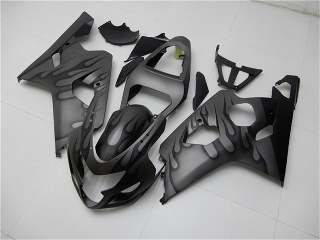 Buy 2004-2005 Black Grey Suzuki GSXR 600/750 Motorcylce Fairings