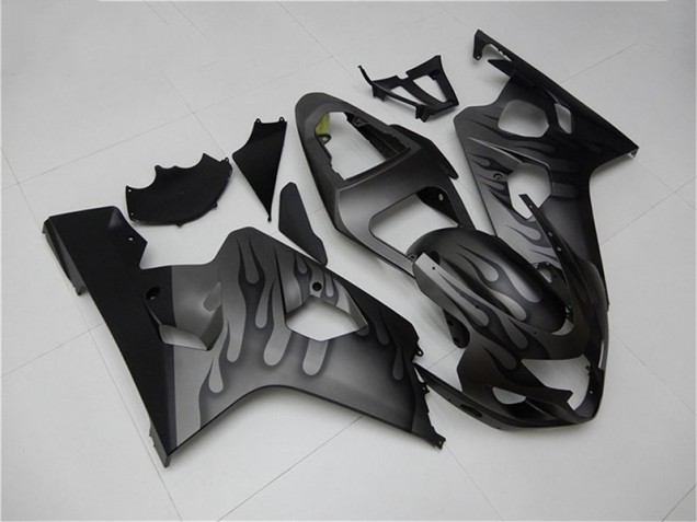 Buy 2004-2005 Black Grey Suzuki GSXR 600/750 Motorcylce Fairings