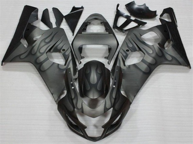 Buy 2004-2005 Black Grey Suzuki GSXR 600/750 Motorcylce Fairings
