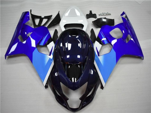 Buy 2004-2005 Blue White Suzuki GSXR 600/750 Bike Fairing Kit Buy 2004-2005 Blue White Suzuki GSXR 600/750 Bike Fairing Kit
