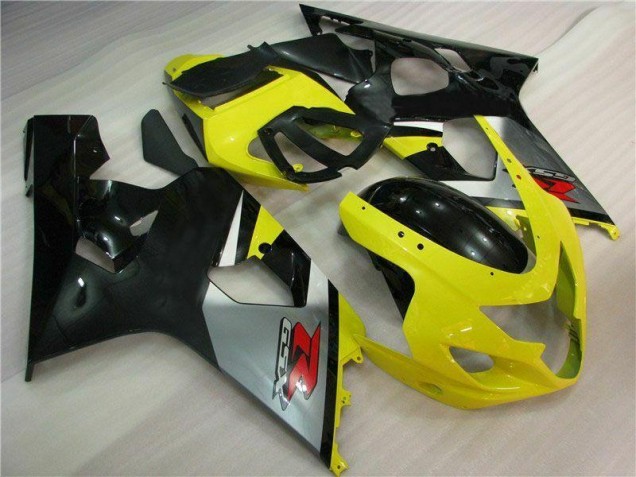 Buy 2004-2005 Yellow Black Suzuki GSXR 600/750 Motorbike Fairing