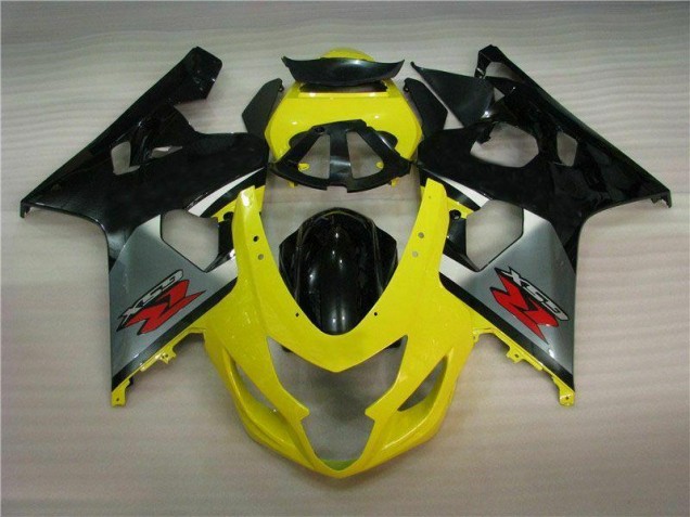 Buy 2004-2005 Yellow Black Suzuki GSXR 600/750 Motorbike Fairing