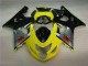 Buy 2004-2005 Yellow Black Suzuki GSXR 600/750 Motorbike Fairing
