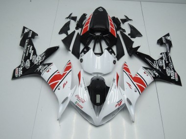 Buy 2004-2006 White Black Stickers Yamaha YZF R1 Motorbike Fairing