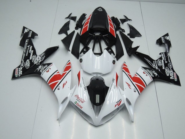 Buy 2004-2006 White Black Stickers Yamaha YZF R1 Motorbike Fairing