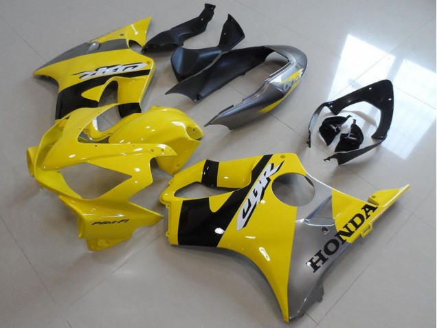 Buy 2004-2007 Yellow Grey Honda CBR600 F4i Motorbike Fairing Kits Buy 2004-2007 Yellow Grey Honda CBR600 F4i Motorbike Fairing Kits
