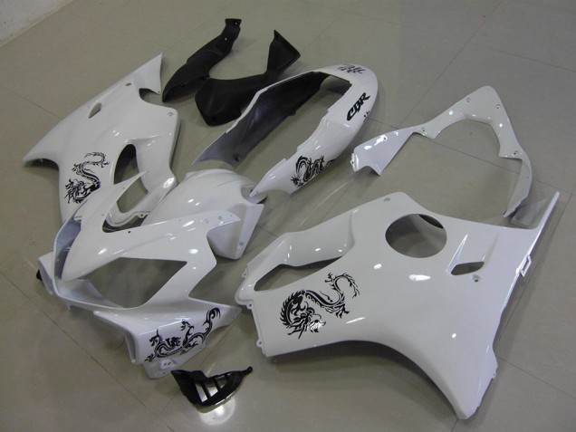 Buy 2004-2007 White with Black Dragon Honda CBR600 F4i Motorcycle Fairings Buy 2004-2007 White with Black Dragon Honda CBR600 F4i Motorcycle Fairings