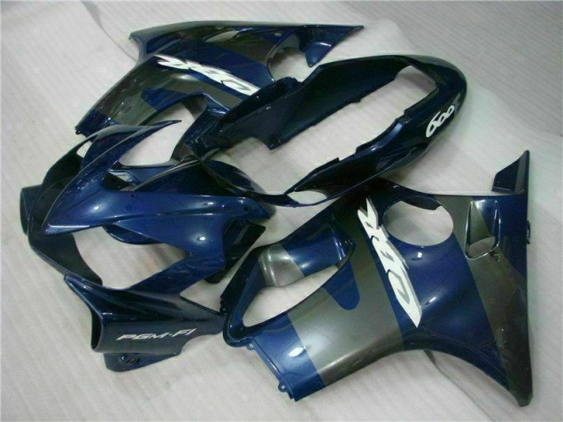 Buy 2004-2007 Blue Silver Honda CBR600 F4i Motorcycle Fairings Kit