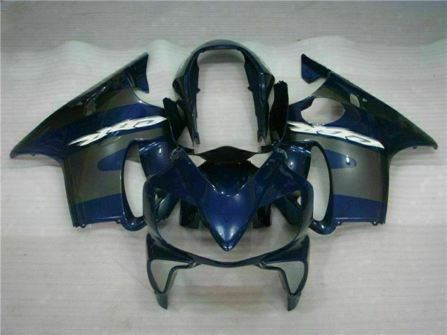 Buy 2004-2007 Blue Silver Honda CBR600 F4i Motorcycle Fairings Kit