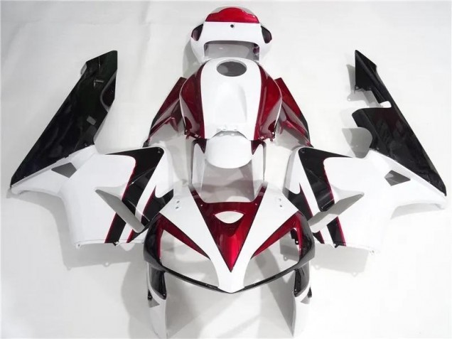 Buy 2005-2006 Red White Black Honda CBR600RR Motorcycle Fairing Buy 2005-2006 Red White Black Honda CBR600RR Motorcycle Fairing