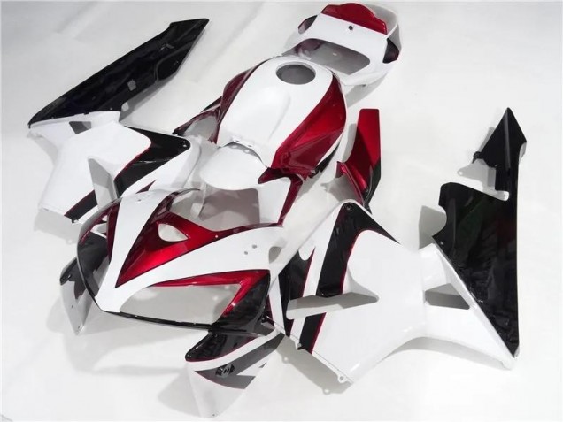 Buy 2005-2006 Red White Black Honda CBR600RR Motorcycle Fairing Buy 2005-2006 Red White Black Honda CBR600RR Motorcycle Fairing