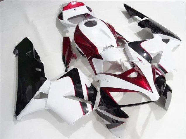 Buy 2005-2006 Red White Black Honda CBR600RR Motorcycle Fairing Buy 2005-2006 Red White Black Honda CBR600RR Motorcycle Fairing
