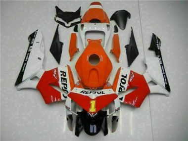 Buy 2005-2006 Orange Repsol Honda CBR600RR Bike Fairing Kit