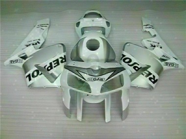 Buy 2005-2006 White Repsol Honda CBR600RR Motorbike Fairing Kits